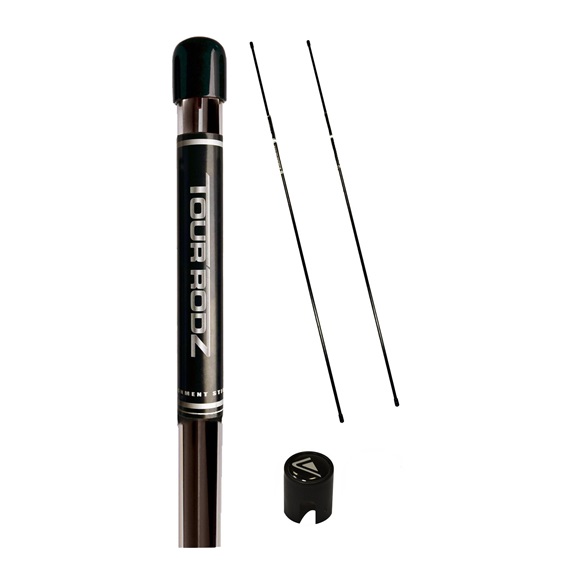 Longridge Tour Rods Trainingsschläger, schwarz, 2Stk.