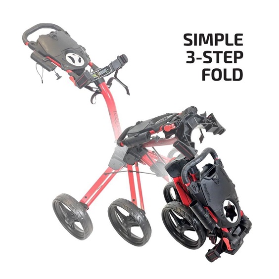 BagBoy Compact C3 Manuell Golftrolley, schwarz