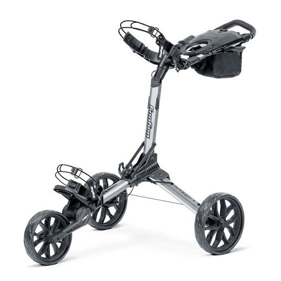 Bag Boy Nitron Golf Trolley, silber/schwarz