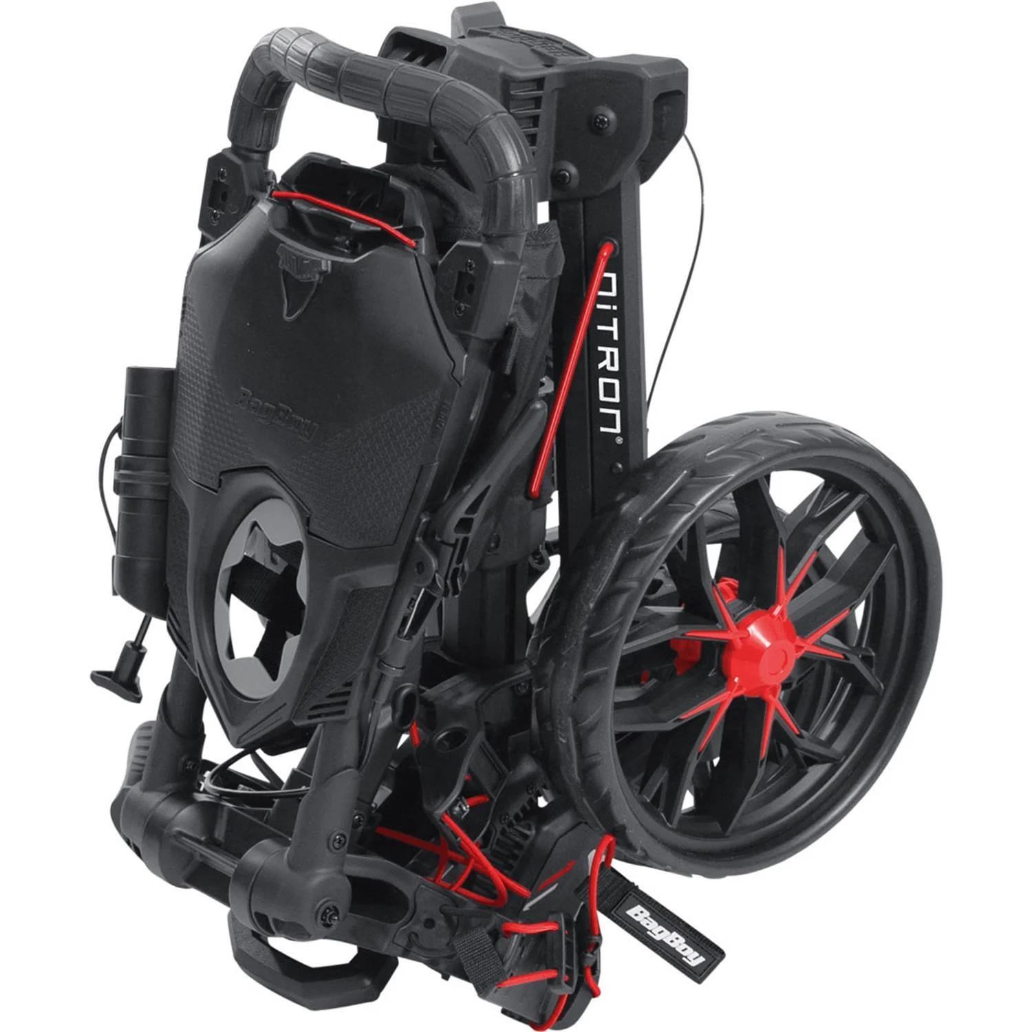 Bag Boy Nitron Golf Trolley, silber/schwarz