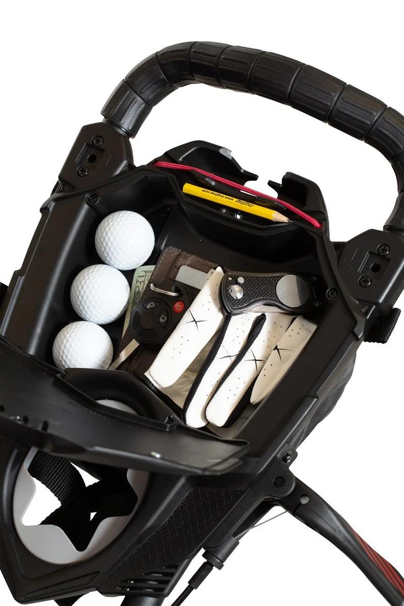 Bag Boy Nitron Golf Trolley, silber/schwarz