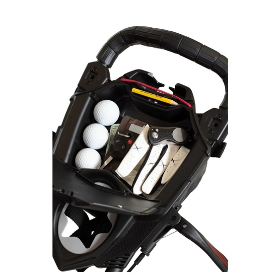 Bag Boy Nitron Golf Trolley, silber/schwarz