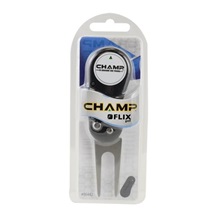 Champ FLIX Lite Divot Repair Tool, schwarz