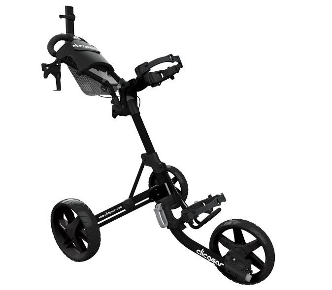 Clicgear Modell 4 Golf Trolley, Matt Black
