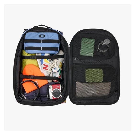 Ogio Layover Travel Bag 46L Reisetasche, black pindot