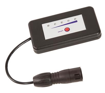 JuCad Ladestandsanzeige für Elektrocaddys, Steckverbindung