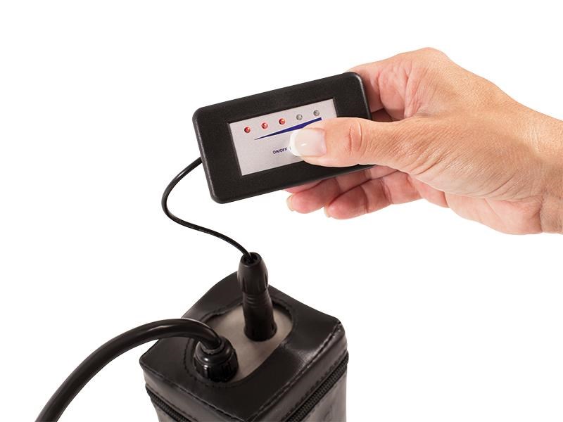 JuCad Ladestandsanzeige für Elektrocaddys, Steckverbindung