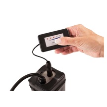 JuCad Ladestandsanzeige für Elektrocaddys, Steckverbindung