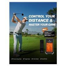Voice Caddie Swing Caddie Launch Monitor SC200+ schwarz