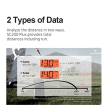 Voice Caddie Swing Caddie Launch Monitor SC200+ schwarz