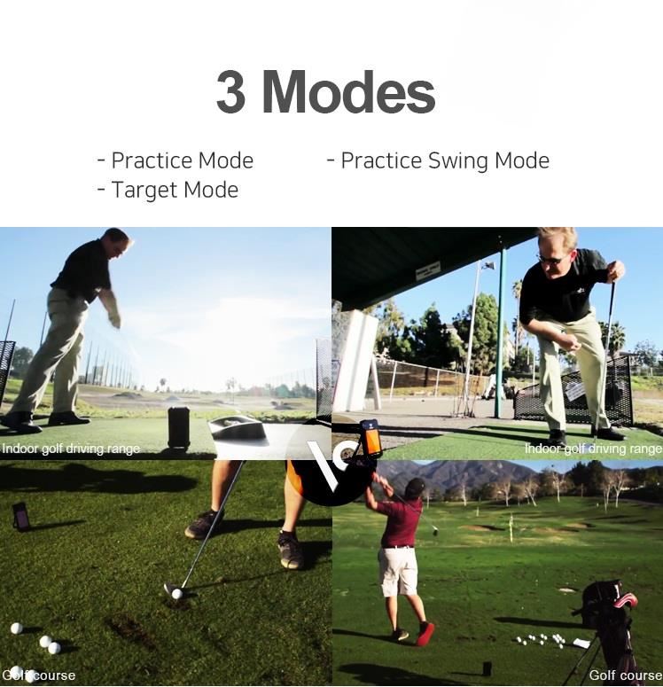 Voice Caddie Swing Caddie Launch Monitor SC200+ schwarz