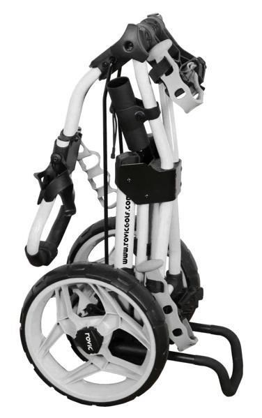 Clicgear Rovic RV3J Junior Golftrolley, grau/schwarz