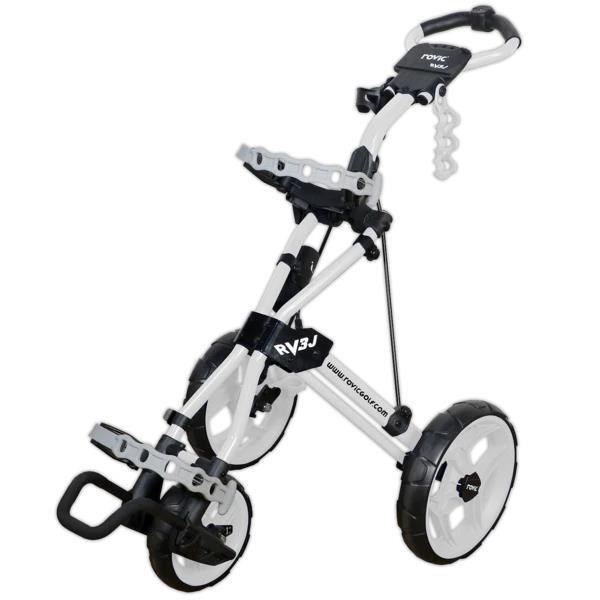 Clicgear Rovic RV3J Junior Golftrolley, weiss