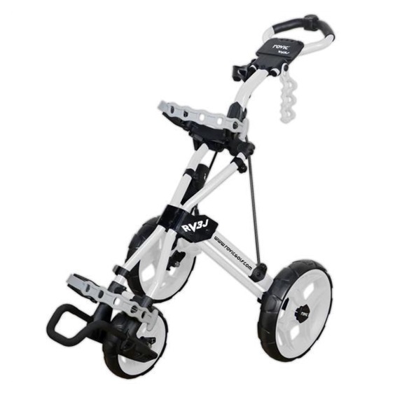 Clicgear Rovic RV3J Junior Golftrolley, weiss
