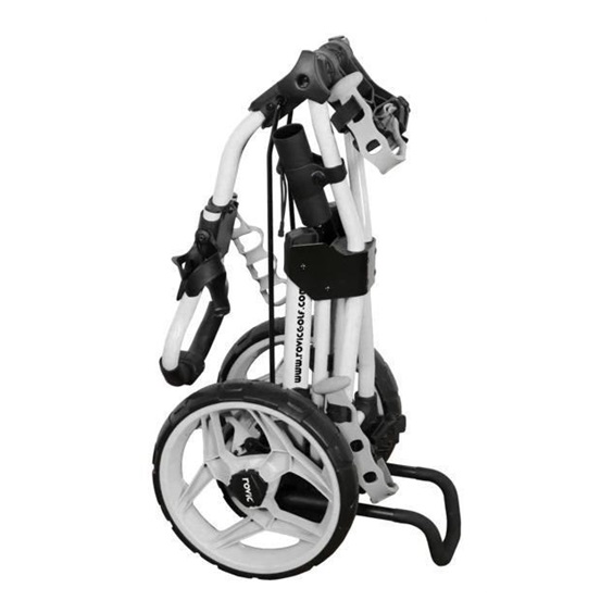 Clicgear Rovic RV3J Junior Golftrolley, weiss