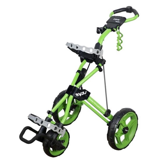 Clicgear Rovic RV3J Junior Golftrolley, limette
