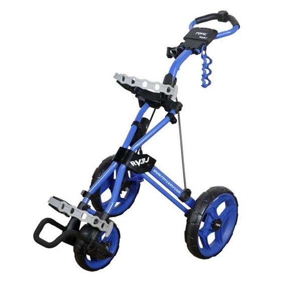 Clicgear Rovic RV3J Junior Golftrolley, blau
