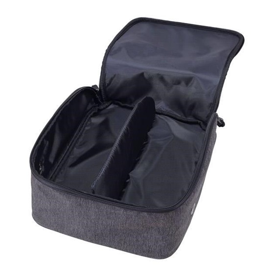 Big Max Schuhtasche, grau/rot