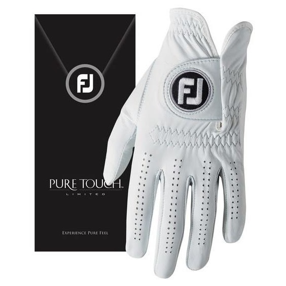 Footjoy FootJoy Pure Touch Limited Herren Golfhandschuh, weiß