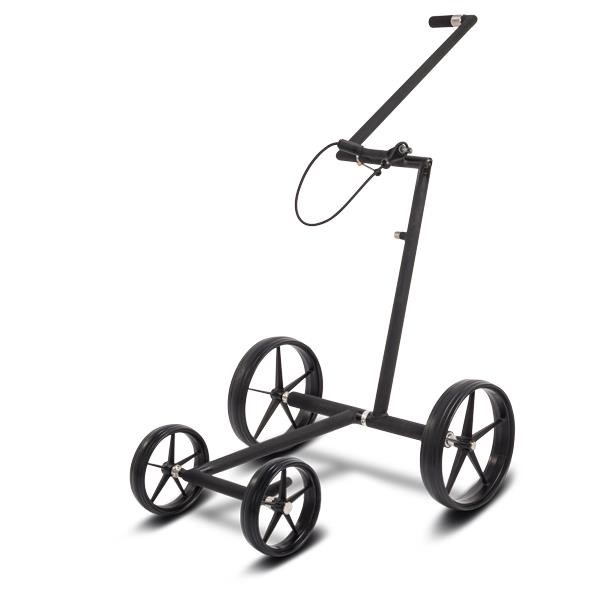 Big Max e-LITE 4 Elektrotrolley, schwarz, 27+ Batterien