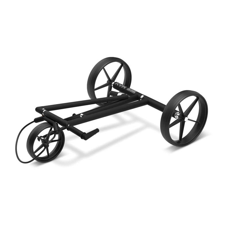 Big Max e-Lite 3 Elektrotrolley, schwarz, 27+ Batterien