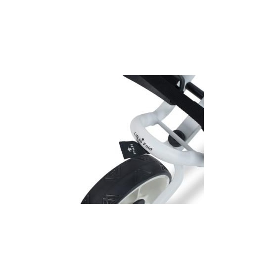 Big Max Autofold X manueller Trolley, schwarz/lime