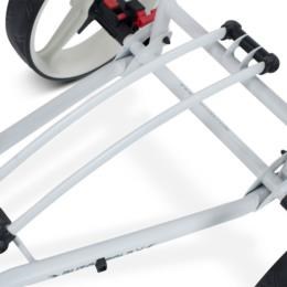 Big Max Autofold X manueller Trolley, schwarz/lime