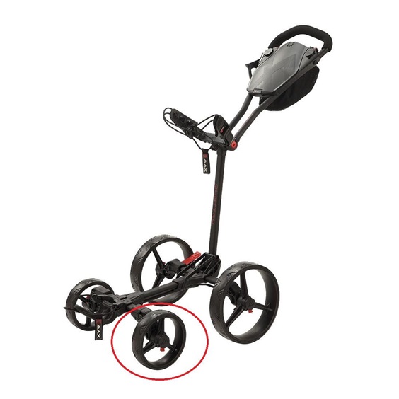 Big Max Vorderrad Blade Quattro, schwarz, 1Stk.