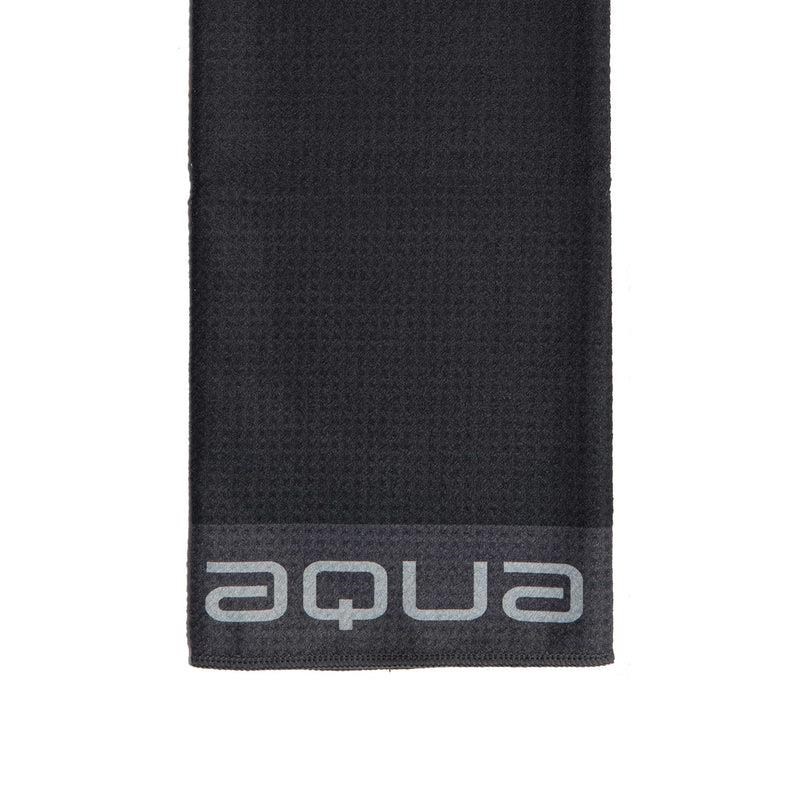 Big Max Aqua Trifold Golfhandtuch, schwarz