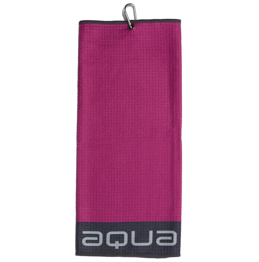 Big Max Aqua Trifold Golfhandtuch, Fuchsia