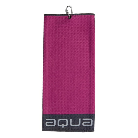 Big Max Aqua Trifold Golfhandtuch, Fuchsia
