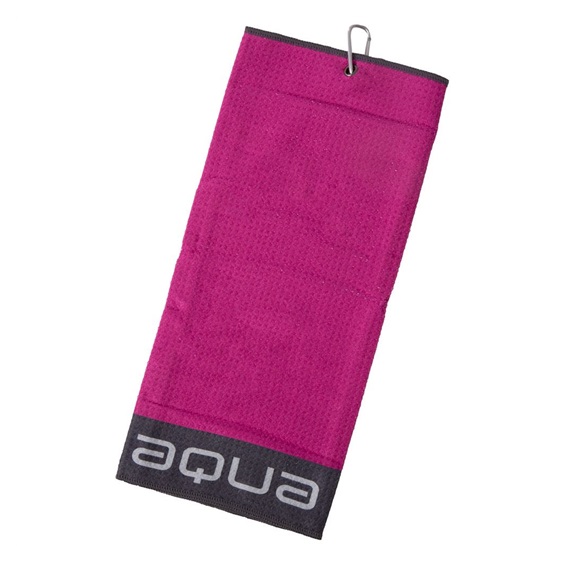 Big Max Aqua Trifold Golfhandtuch, Fuchsia