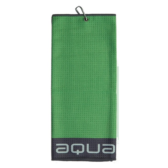 Big Max Aqua Trifold Golfhandtuch, grün