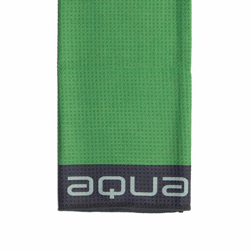 Big Max Aqua Trifold Golfhandtuch, grün