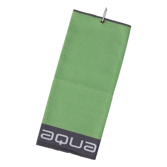 Big Max Aqua Trifold Golfhandtuch, grün