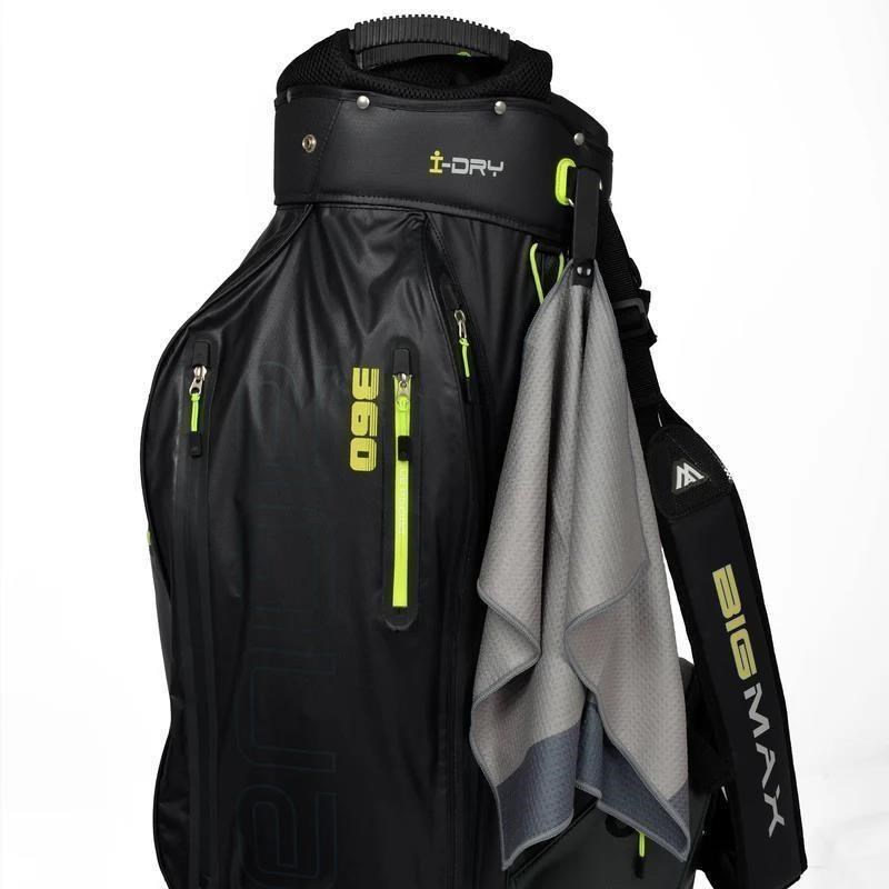 Big Max Aqua Trifold Golfhandtuch, grün