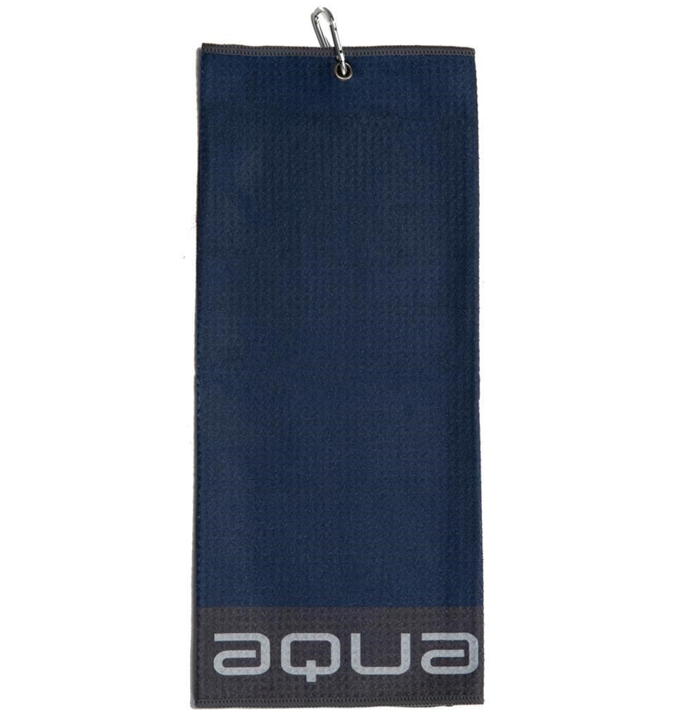 Big Max Aqua Trifold Golfhandtuch, dunkelblau