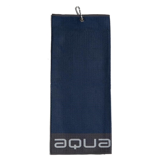 Big Max Aqua Trifold Golfhandtuch, dunkelblau