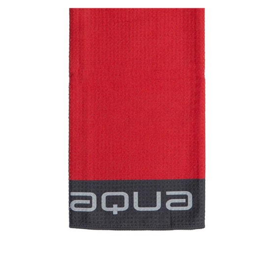 Big Max Aqua Trifold Golfhandtuch, Rot