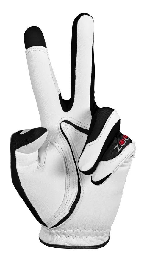 Zoom Tour Herren Handschuh, weiss/schwarz/rot, oversize
