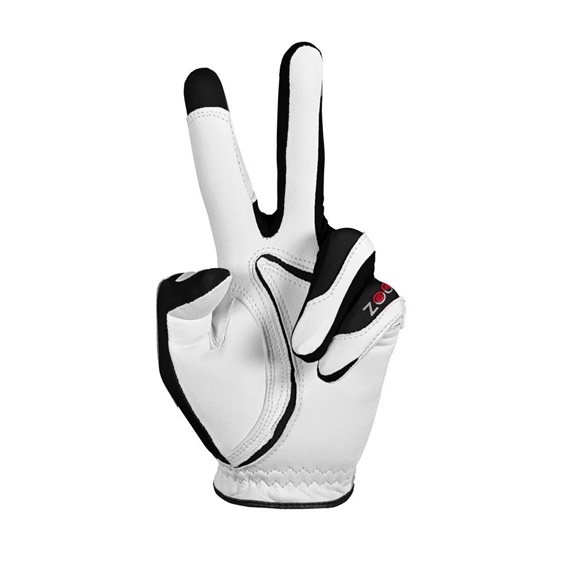 Zoom Tour Herren Handschuh, weiss/schwarz/rot, oversize