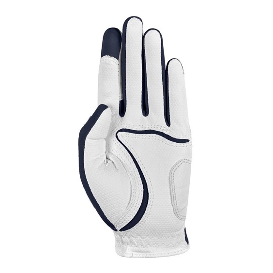 Zoom Weather Herren Handschuh, weiss/dunkelblau