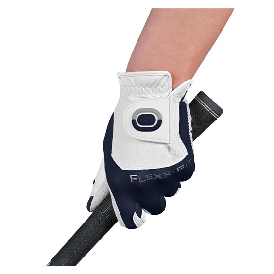Zoom Weather Herren Handschuh, weiss/dunkelblau