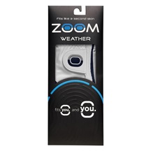 Zoom Weather Herren Handschuh, weiss/dunkelblau