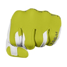 Zoom Weather Herren Handschuh, weiss/limette