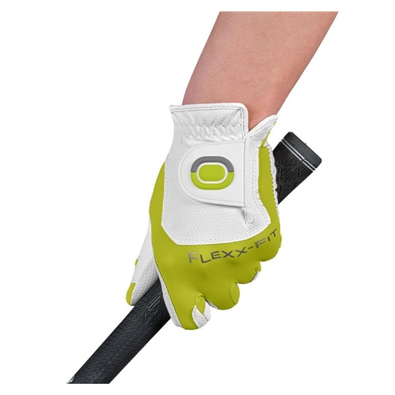 Zoom Weather Herren Handschuh, weiss/limette