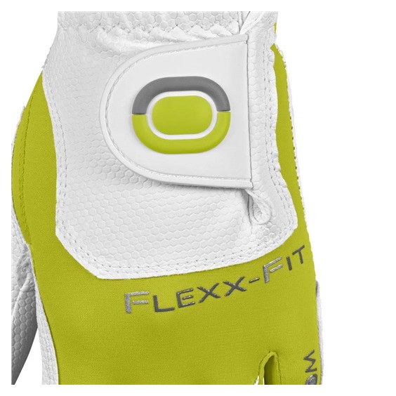 Zoom Weather Herren Handschuh, weiss/limette