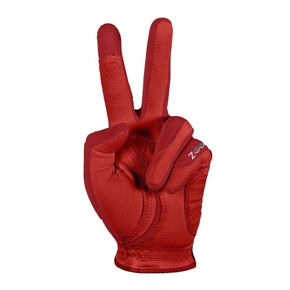 Zoom Weather Herren Handschuh, rot