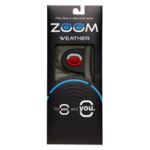 Zoom Weather Damen Handschuh, grau/schwarz/rot