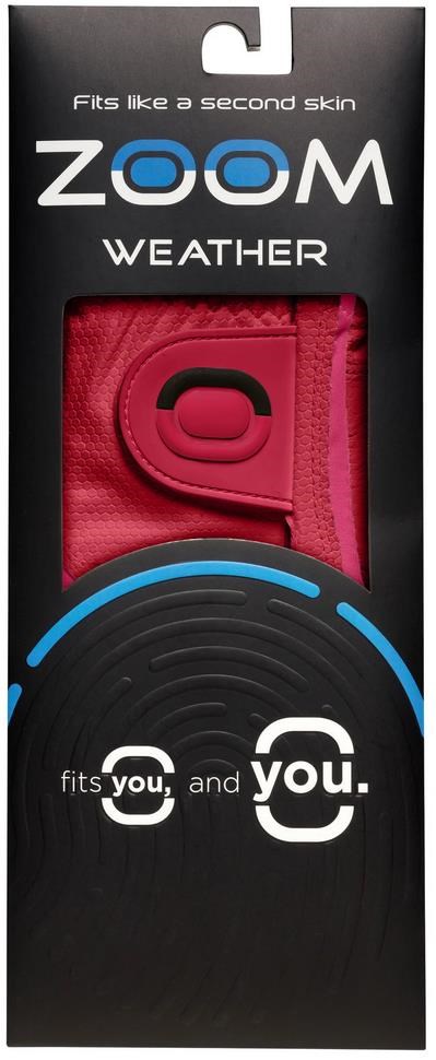 Zoom Weather Damen Handschuh, rosa